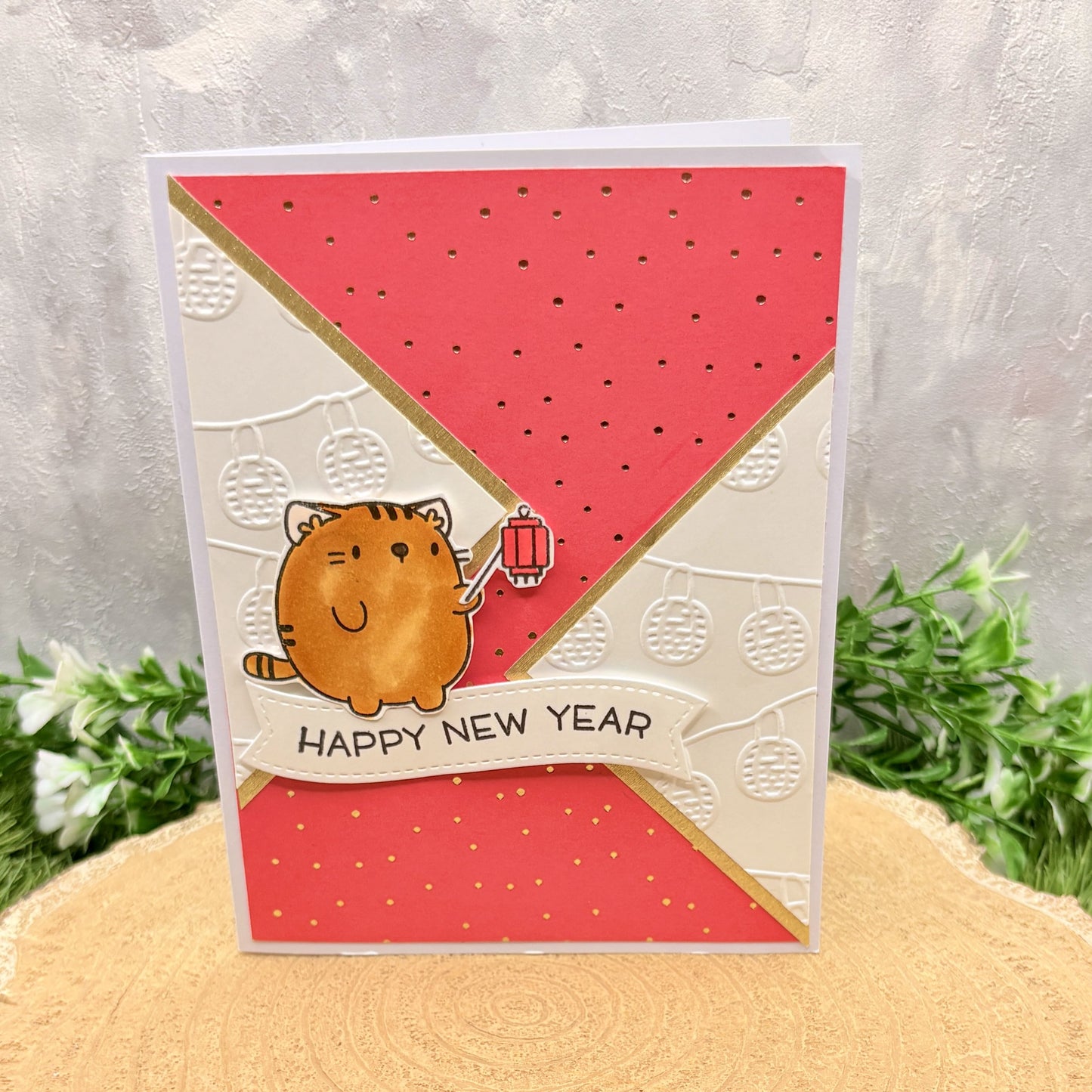 Chinese Lunar New Year Handmade Card (Choose Your Zodiac Animal)