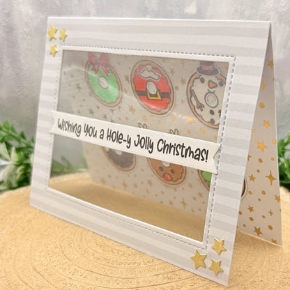 Christmas Donuts Handmade Christmas Card-2