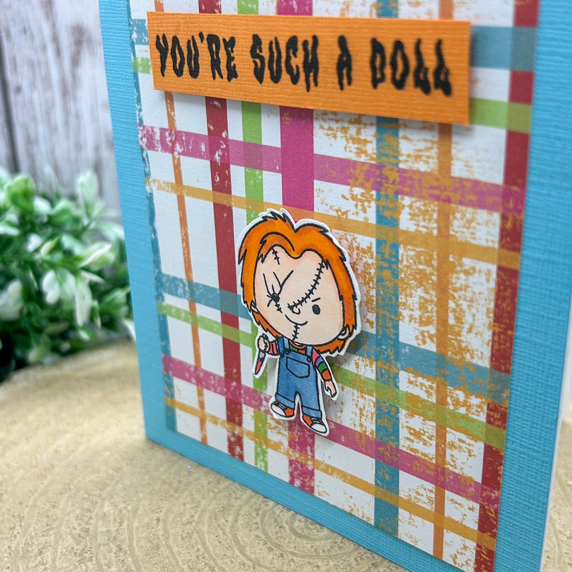Chucky You're Such A Doll Handmade Character Card-2
