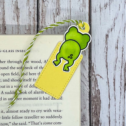 Cute Frog Handmade Bookmark-1