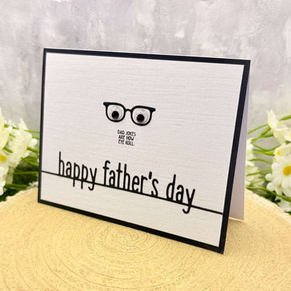 Dad Jokes Pun Handmade Father's Day Card-1