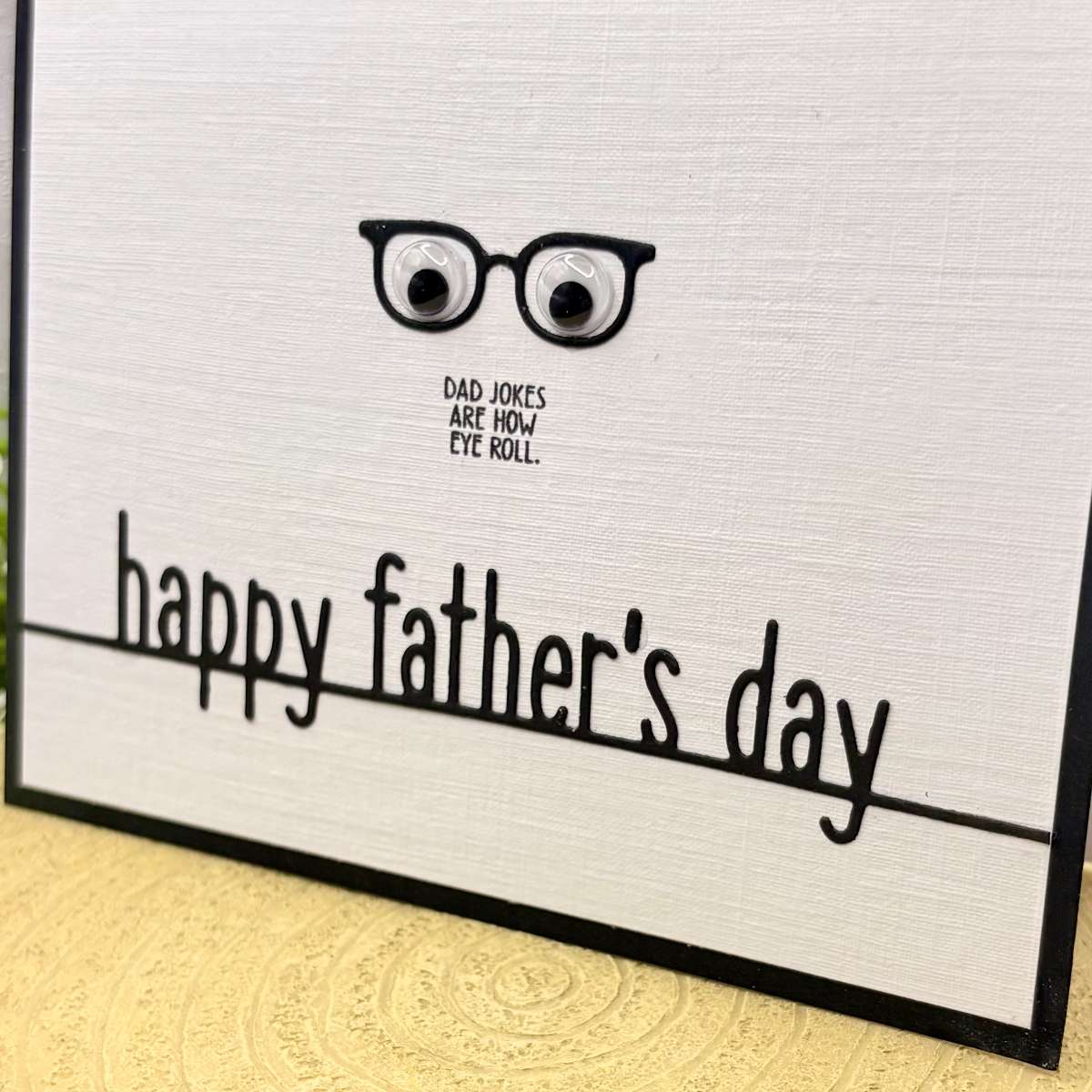 Dad Jokes Pun Handmade Father's Day Card-2