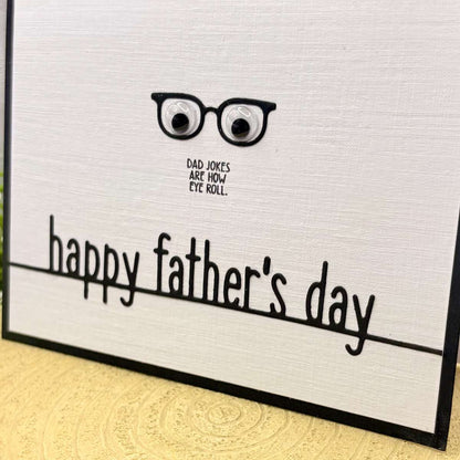 Dad Jokes Pun Handmade Father's Day Card-2