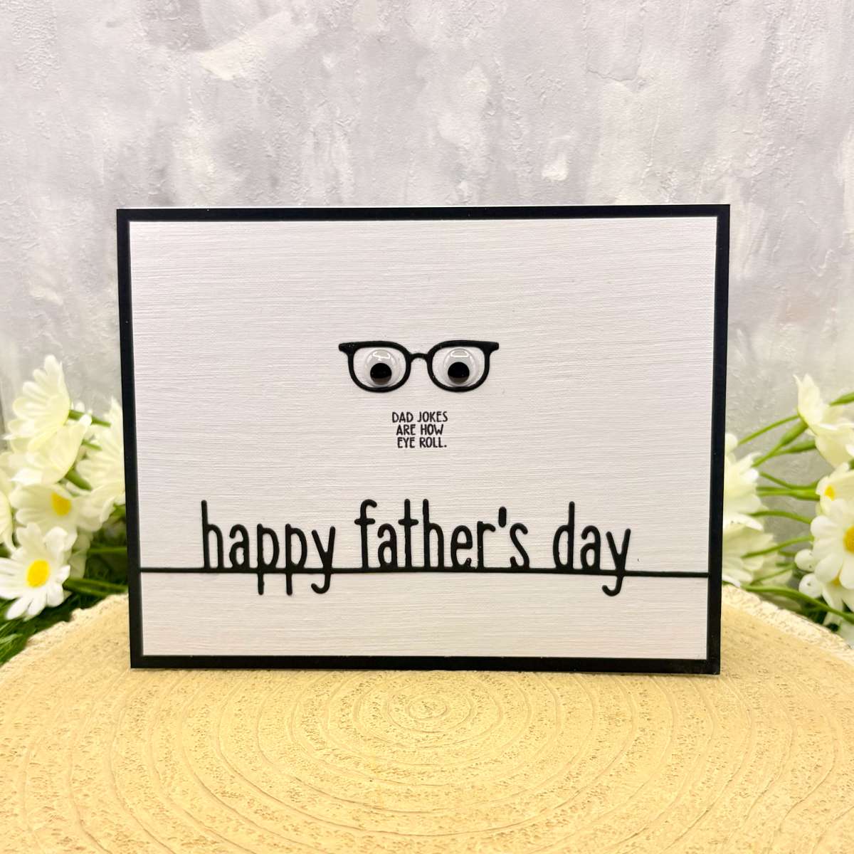 Dad Jokes Pun Handmade Father's Day Card