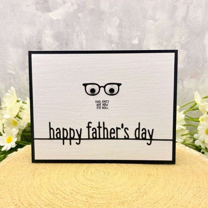 Dad Jokes Pun Handmade Father's Day Card