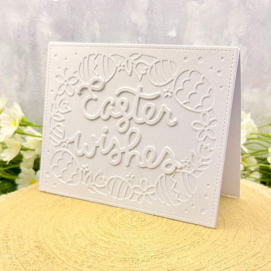 Easter Wishes Handmade Easter Card-1