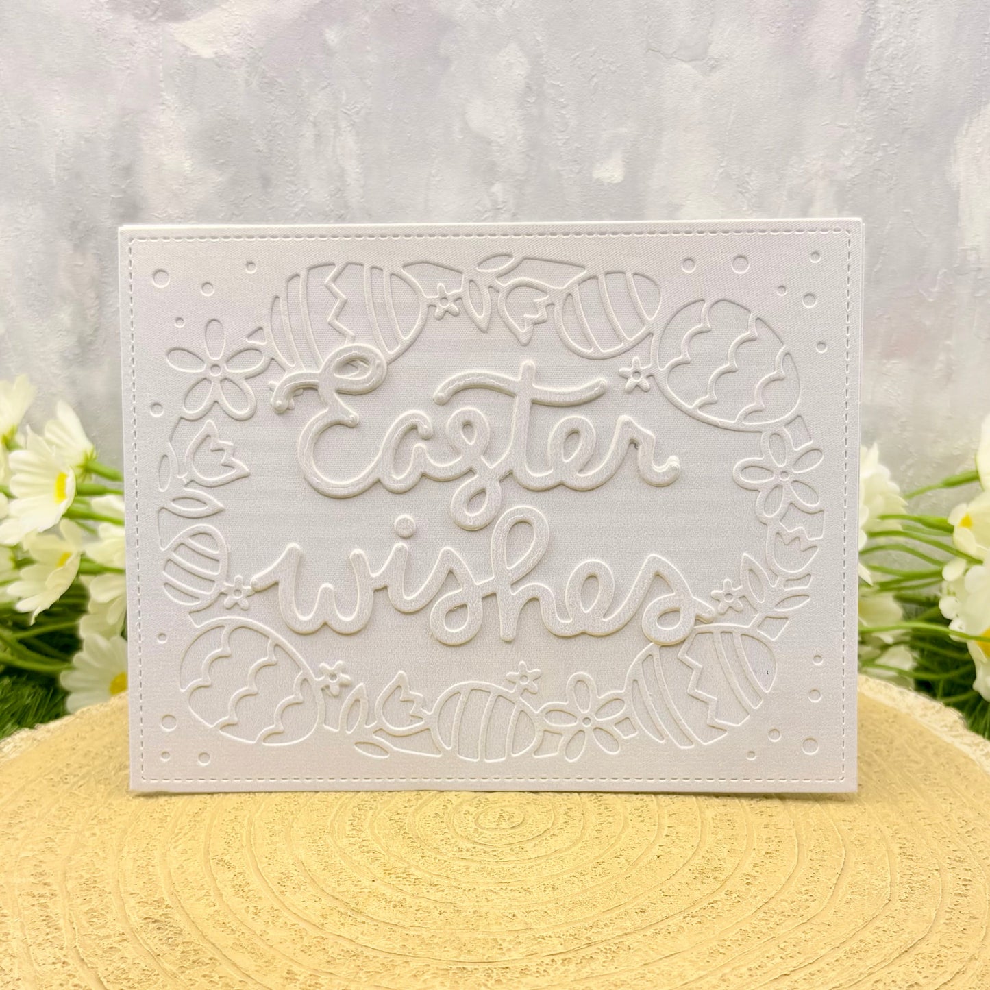 Easter Wishes Handmade Easter Card