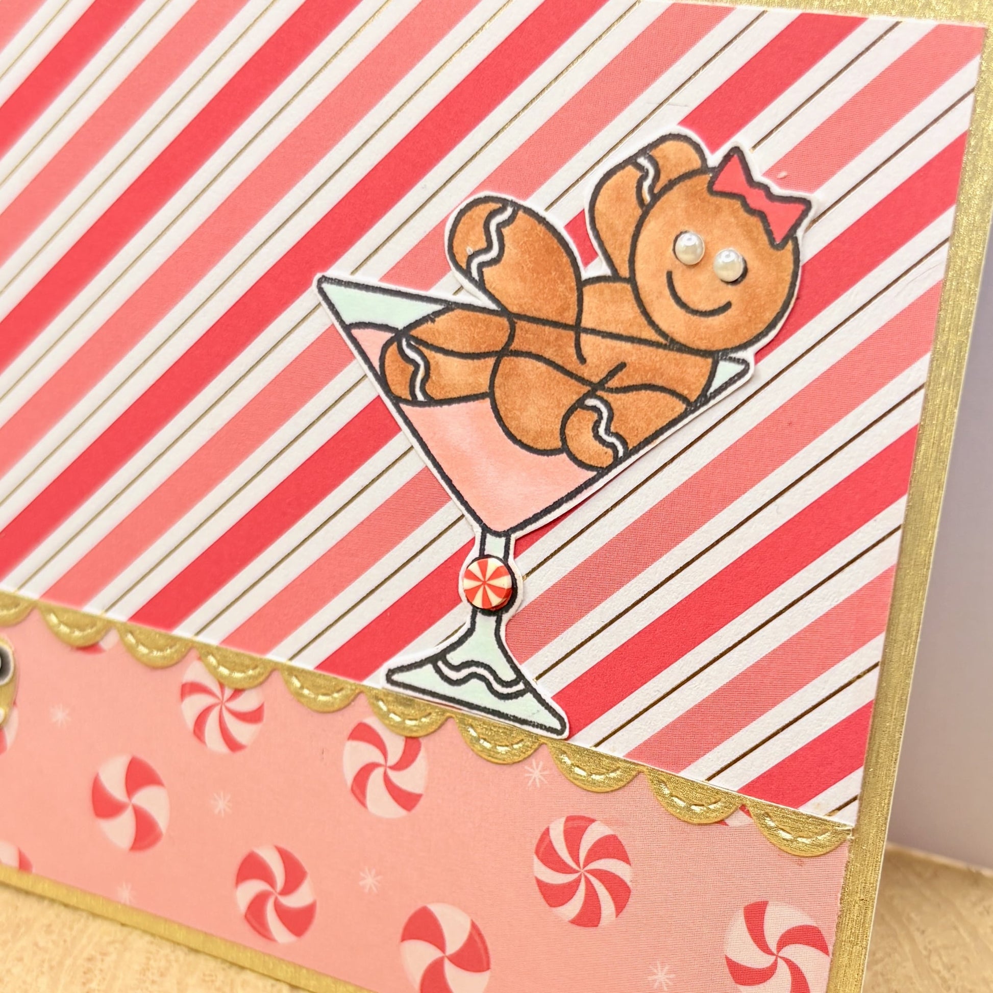 Festive AF Gingerbread Woman Christmas Card-2