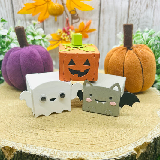 Halloween Trio Miniature Gift Boxes