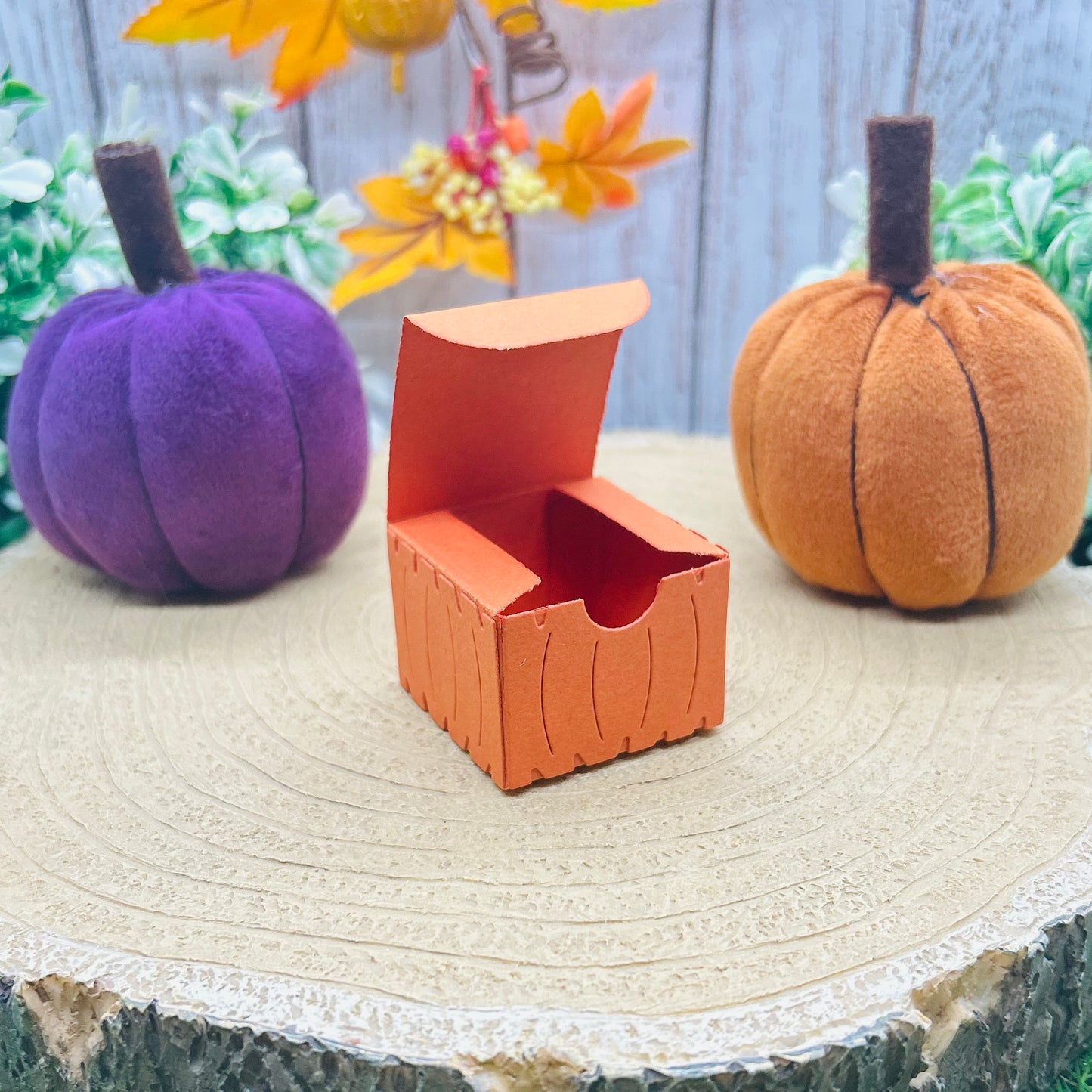 Cute Halloween Pumpkin Miniature Gift Box