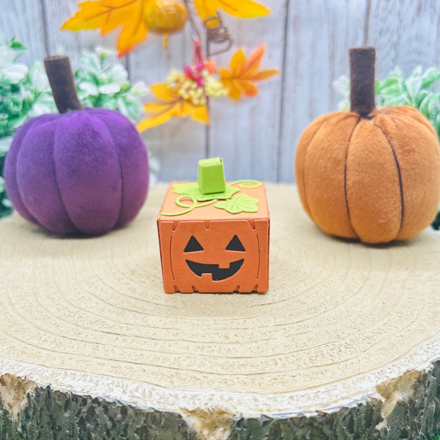 Cute Halloween Pumpkin Miniature Gift Box