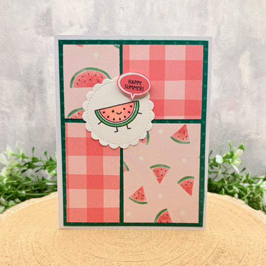 Funny Watermelon Pun Handmade Card (3 designs available)