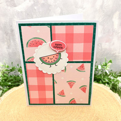 Funny Watermelon Pun Handmade Card (3 designs available)