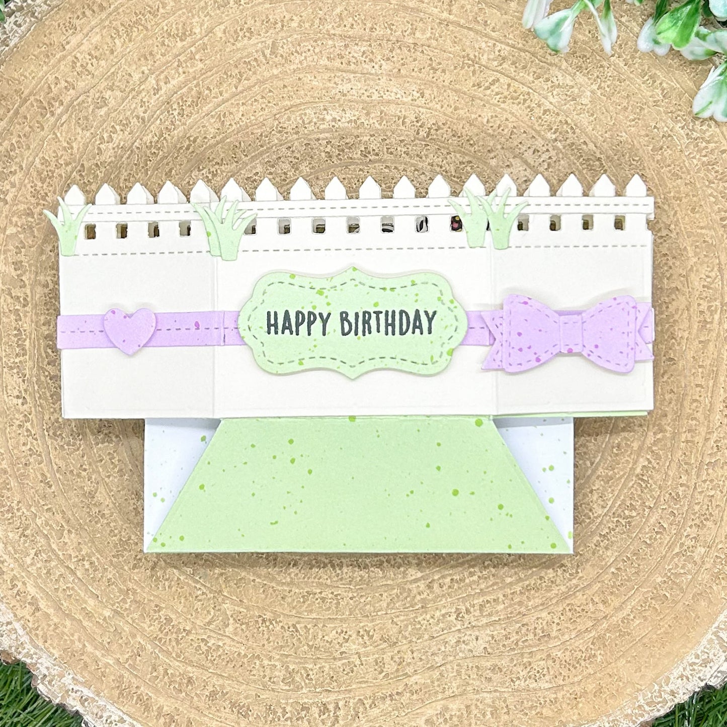 Gardening Mice Handmade Pop Up Birthday Card-2
