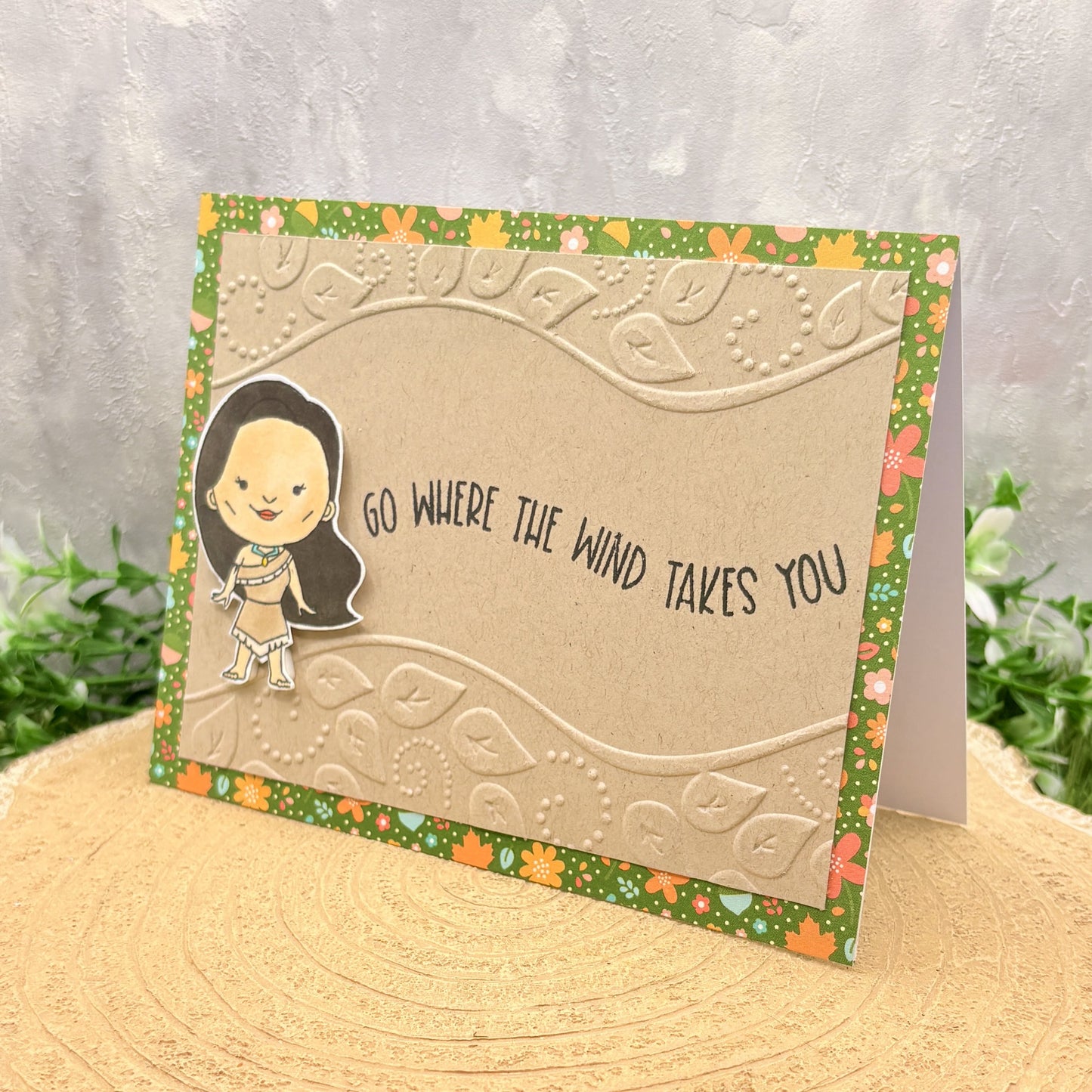 Go Where The Wind Takes You Handmade Character Card-1