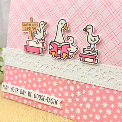 Goose-tastic Handmade Birthday Card-2