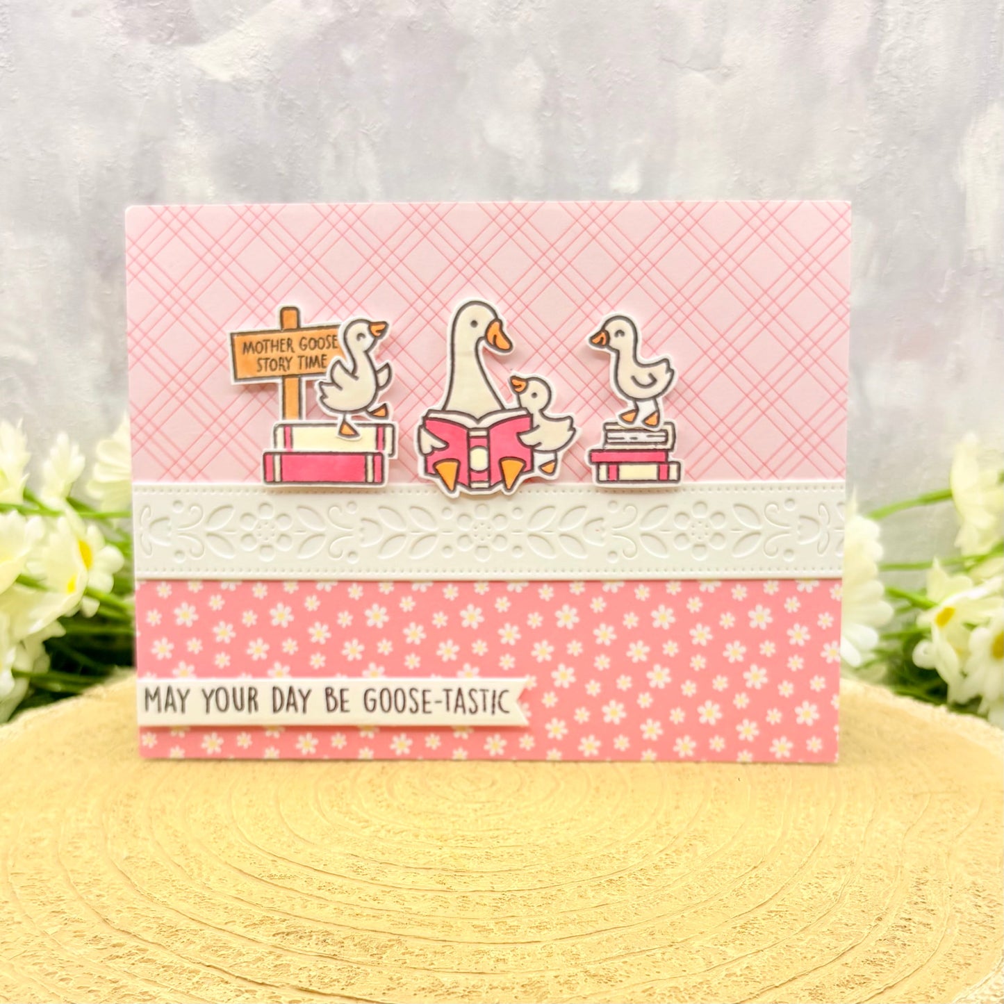 Goose-tastic Handmade Birthday Card