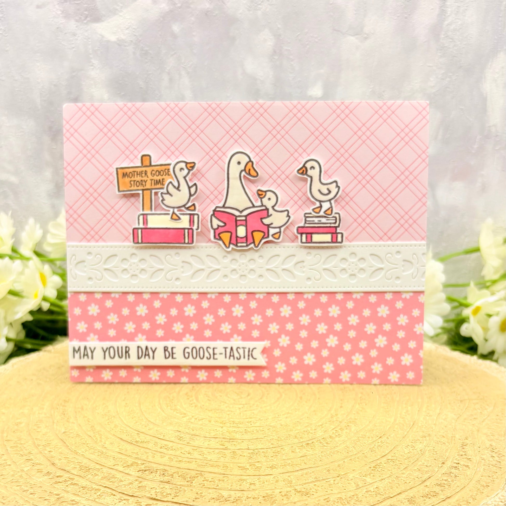 Goose-tastic Handmade Birthday Card