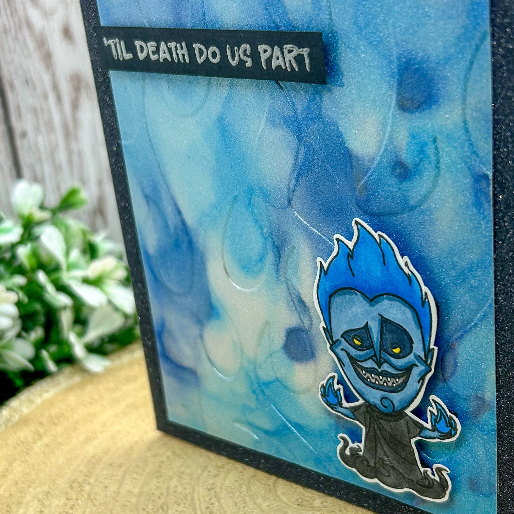 Hades Til Death Do Us Part Handmade Character Themed Card-2