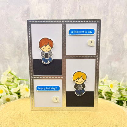 Happy Birthday Text Message Handmade Birthday Card
