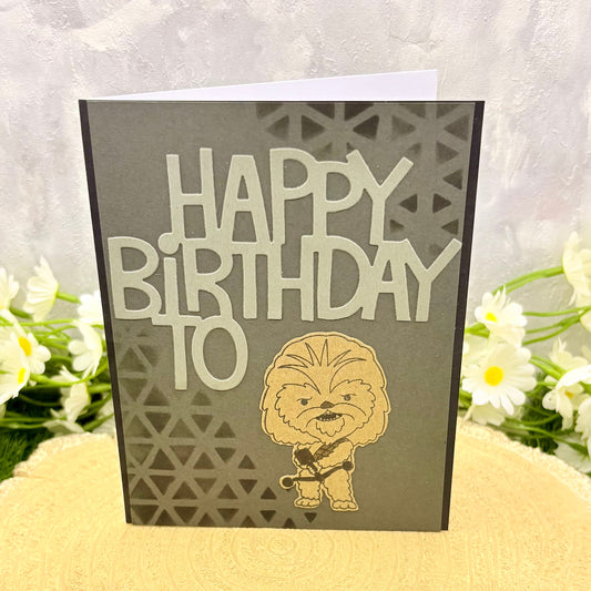 Happy Birthday To Chew Character Themed Card-1
