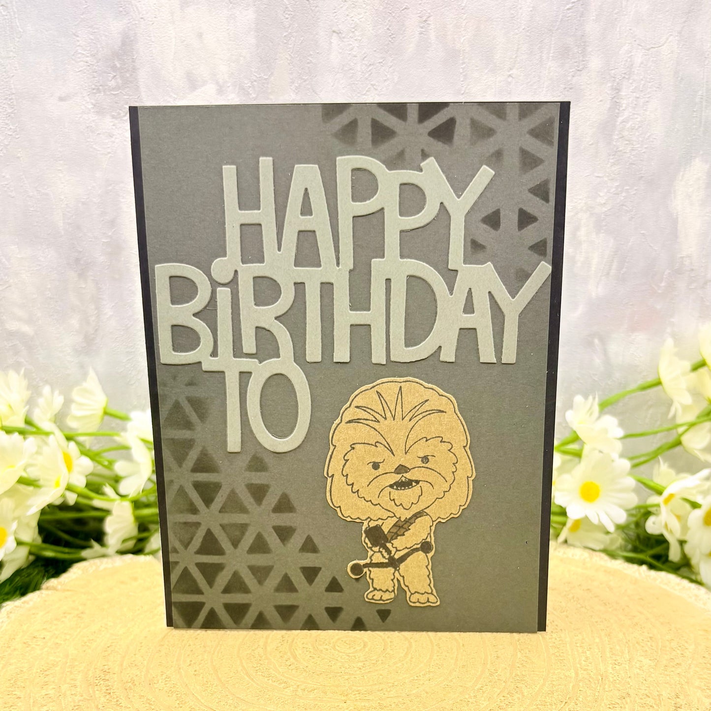 Happy Birthday To Chew Character Themed Card