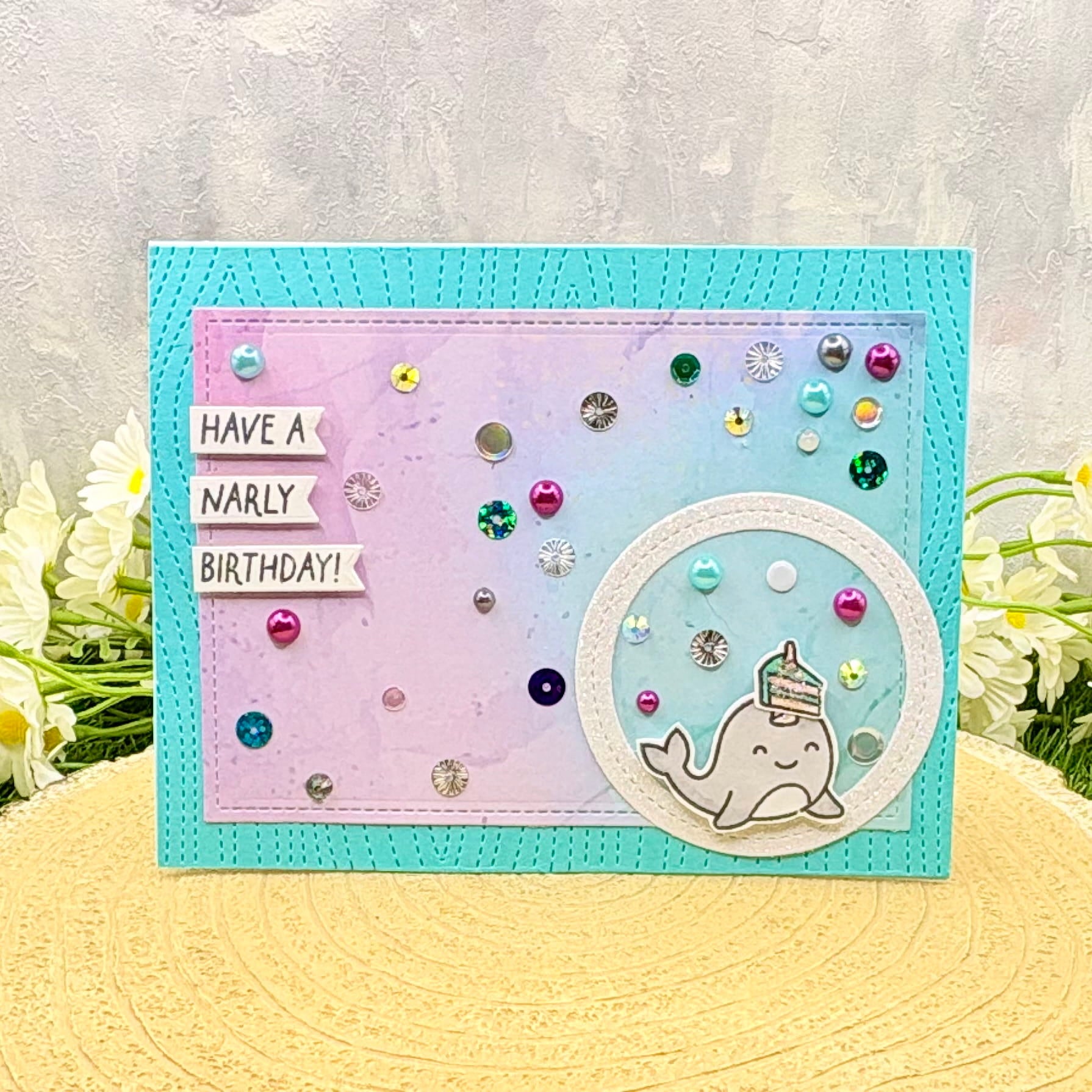 Have A Narly Birthday Handmade Birthday Card