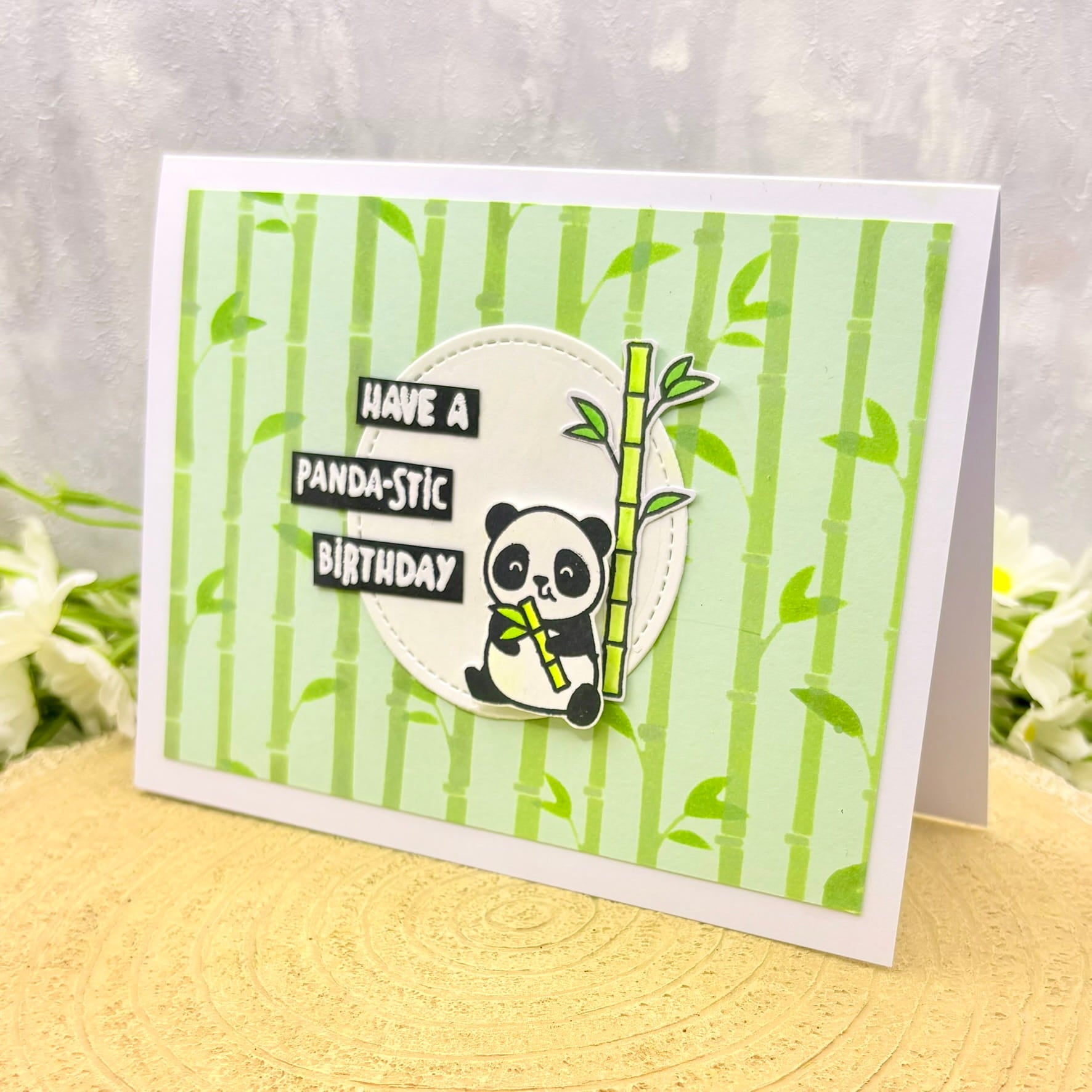 Have A Panda-stic Birthday Handmade Card-1