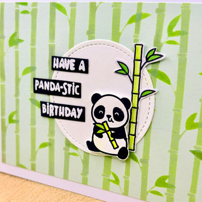 Have A Panda-stic Birthday Handmade Card-2