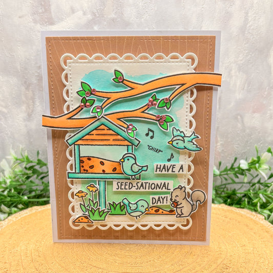 Have A Seed-sational Day Handmade Birthday Card