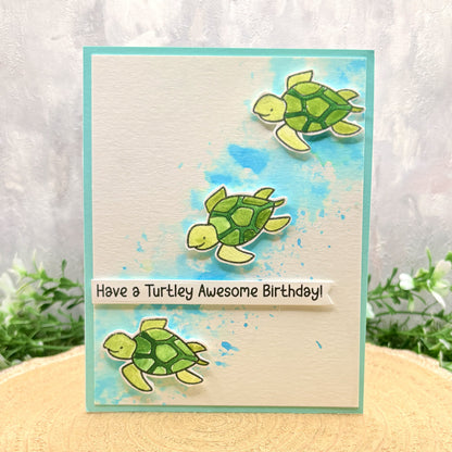 Have A Turtley Awesome Birthday Handmade Card