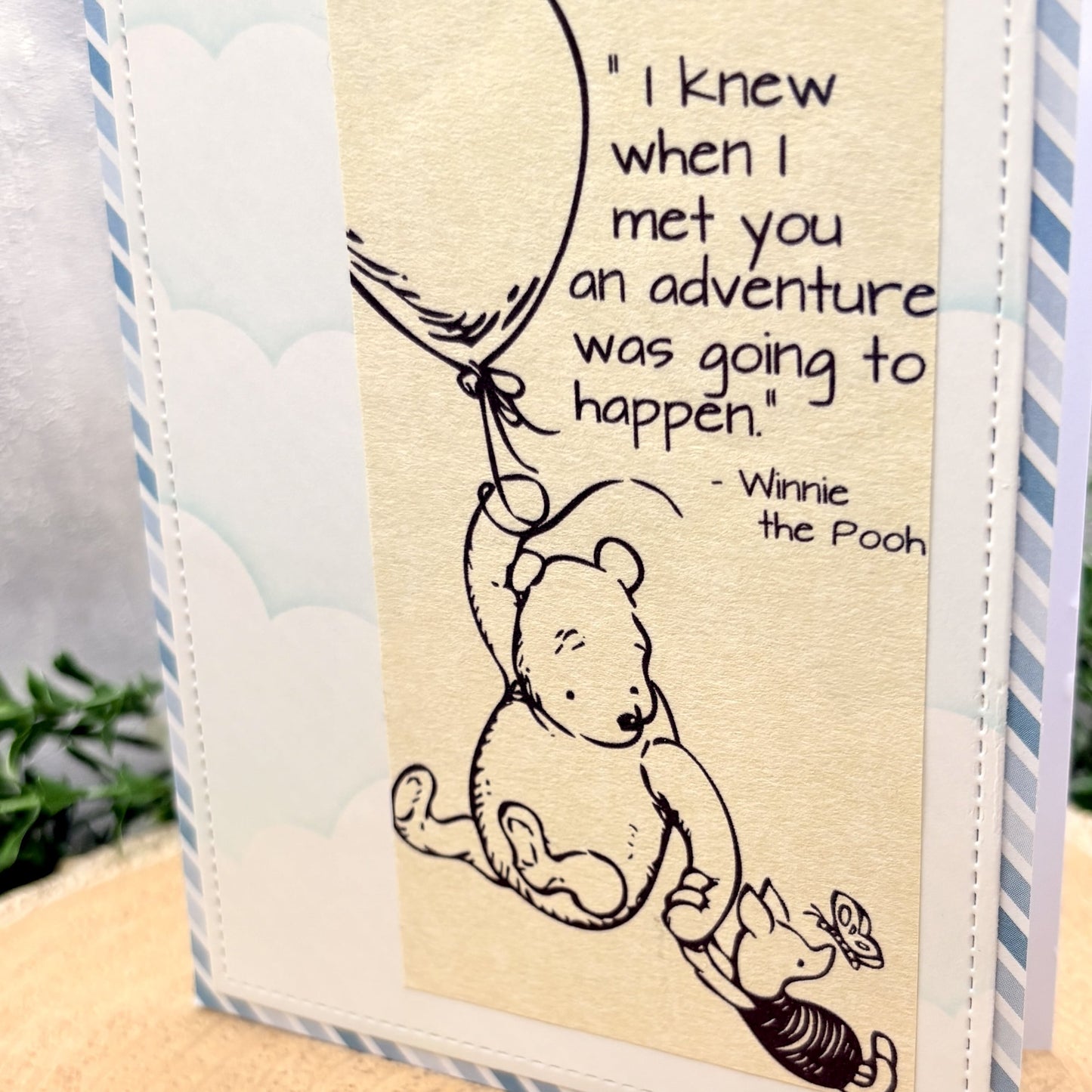 Honey Bear Cartoon Quote Handmade Character Card-2