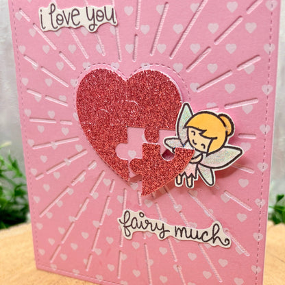 I love You Fairy Much Handmade Valentine's Day Card-2