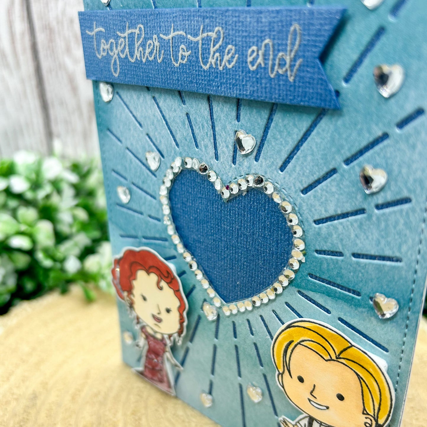 Jack & Rose Together To The End Handmade Character Themed Card-2