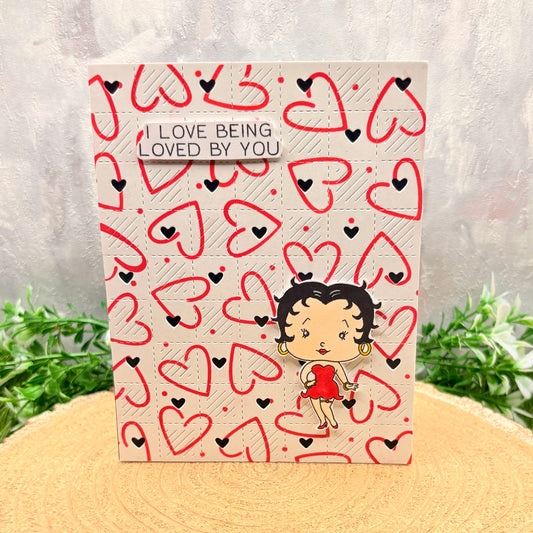 Love Being Loved By You Character Themed Card