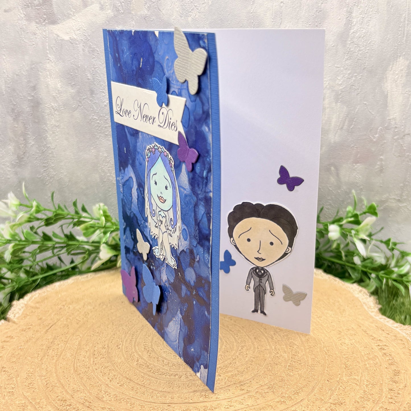 Love Never Dies Bride Handmade Character Card-1