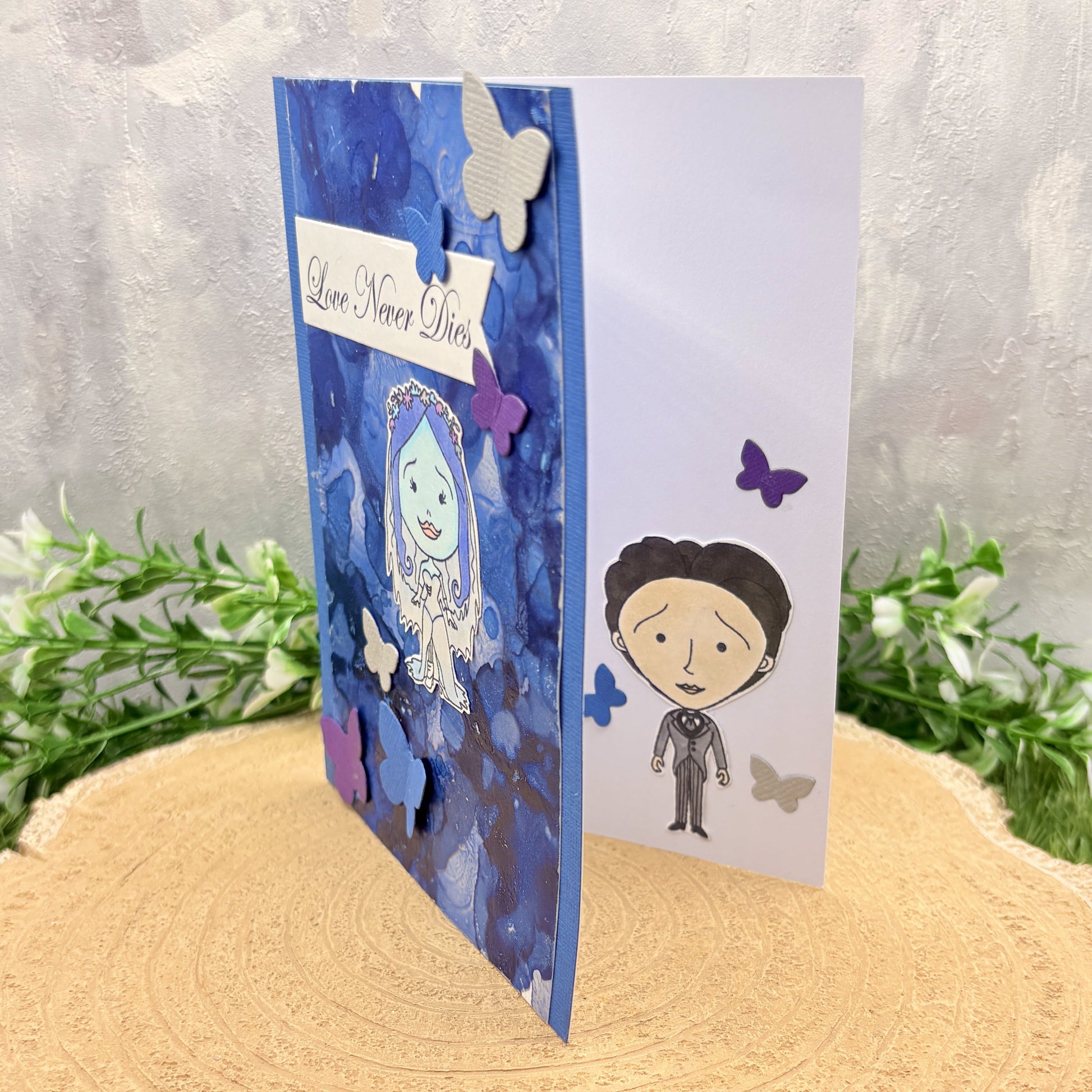 Love Never Dies Bride Handmade Character Card-1