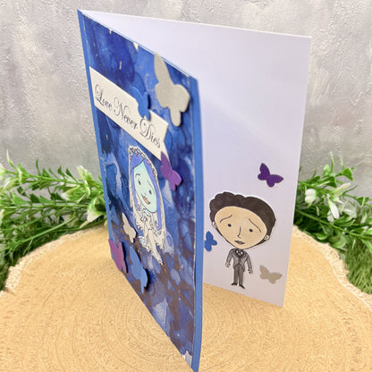 Love Never Dies Bride Handmade Character Card-2