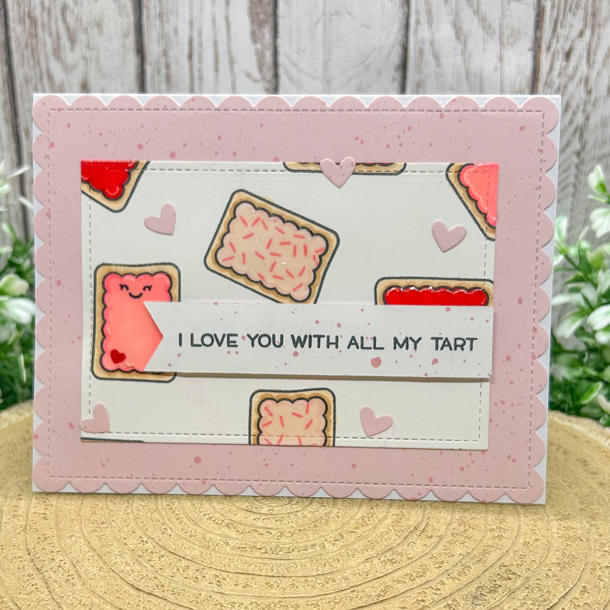 Love Tart Handmade Valentine's Card