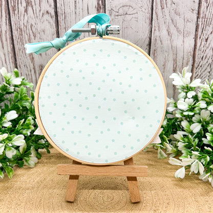 New Baby It's A Boy Embroidery Hoop Hanging Ornament Gift-2