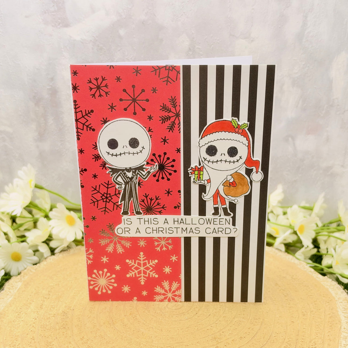 Nightmare Jack Handmade Halloween or Christmas Card-1