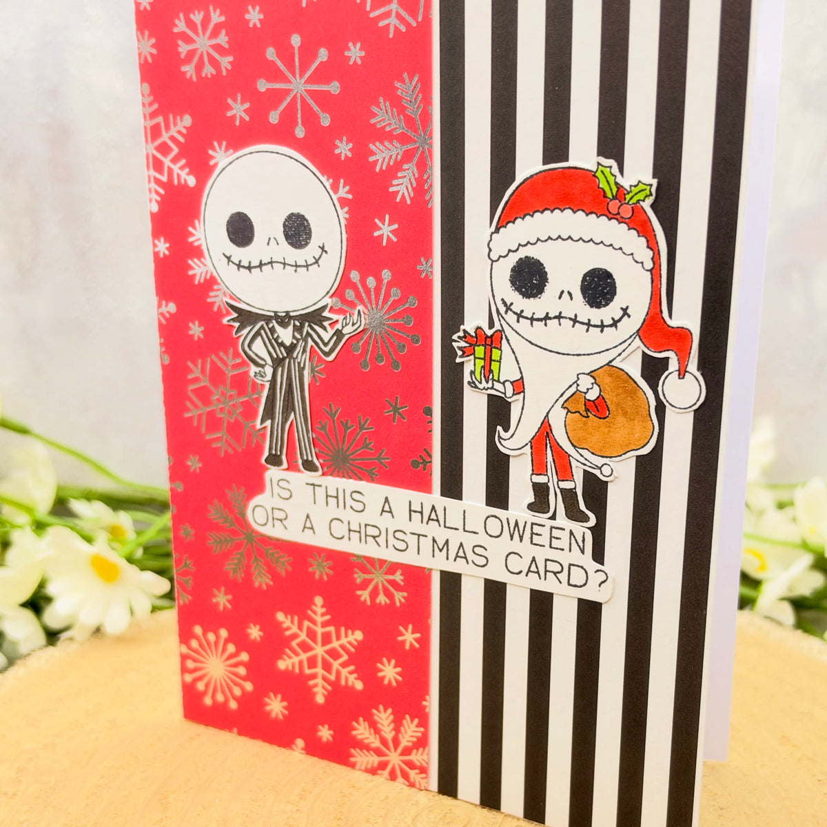 Nightmare Jack Handmade Halloween or Christmas Card-2