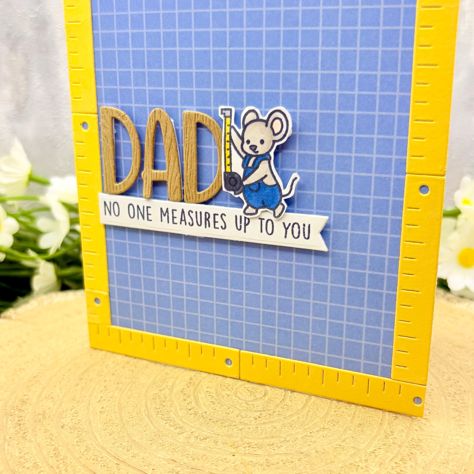 No One Measures To You Handmade Father's Day Card-2