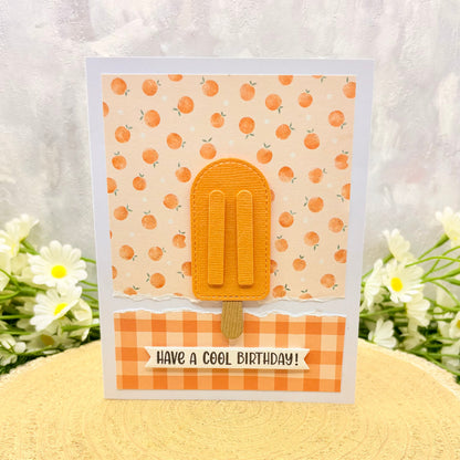 Colourful Ice Lolly Handmade Birthday Card (3 Colours Available)