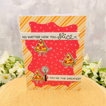 Pizza Pun Handmade Birthday Card-1