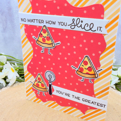 Pizza Pun Handmade Birthday Card-2