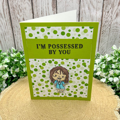 Possessed By You Regan Exorcist Handmade Character Card