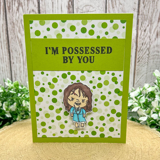 Possessed By You Regan Exorcist Handmade Character Card
