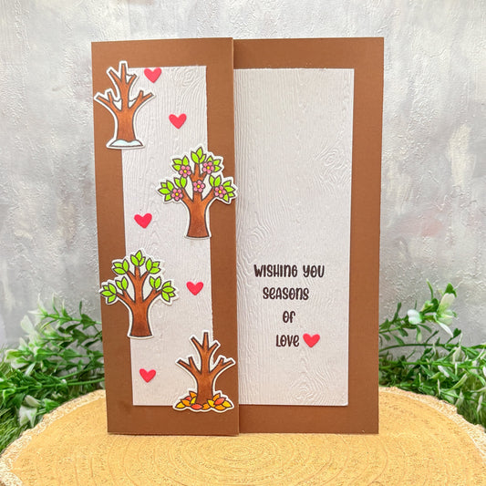 Seasons Of Love 525,600 Minutes Handmade Card