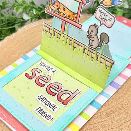 Seed-sational Friend Handmade Pull Tab Card-2